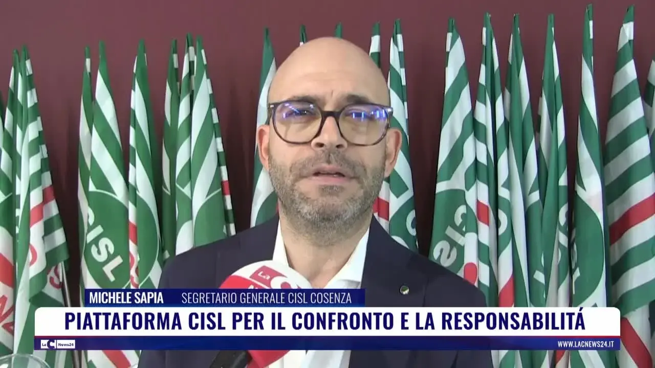 Piattaforma Cisl per il confronto e la responsabilità