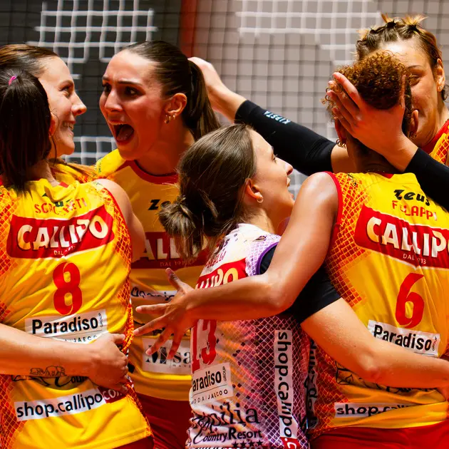 Tonno Callipo, vittoria di carattere a Verona: le giallorosse superano l’Arena Volley in tre set e salgono a quota cinque punti\n