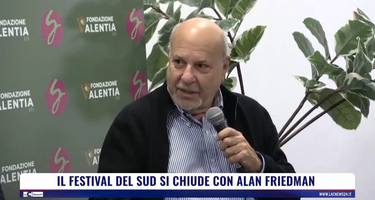 Il Festival del Sud si chiude con Alan Friedman