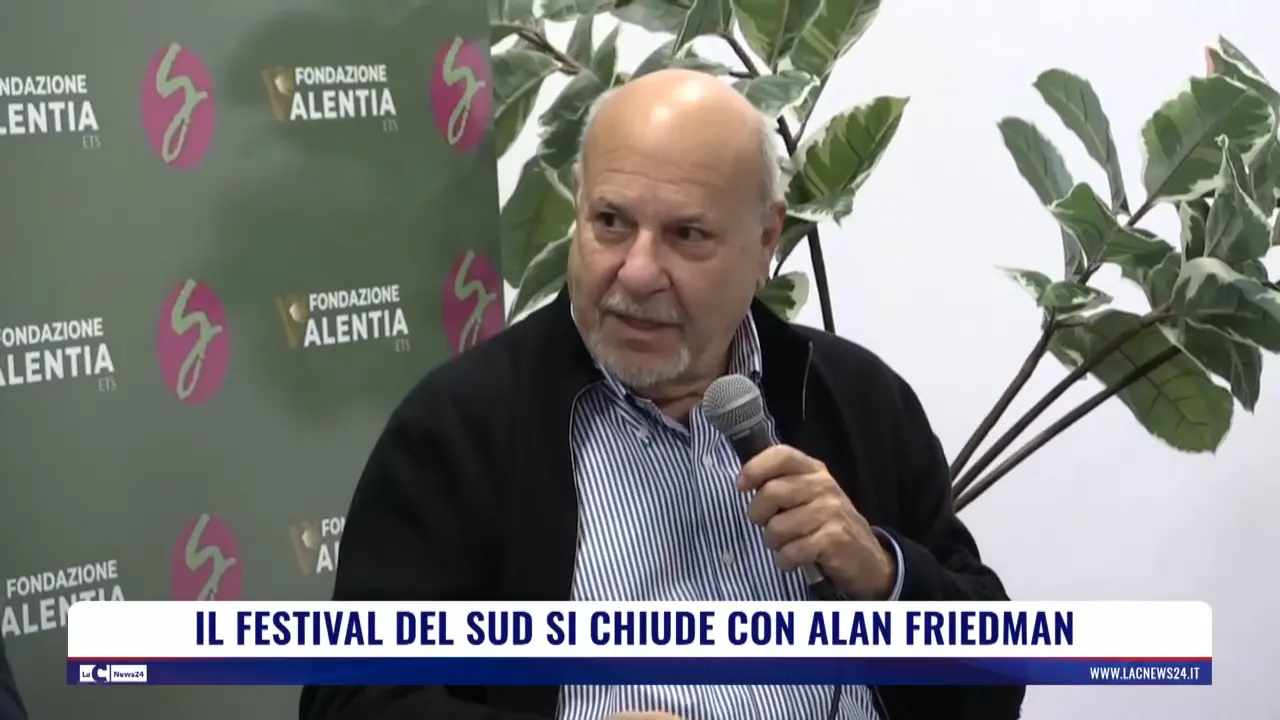 Il Festival del Sud si chiude con Alan Friedman