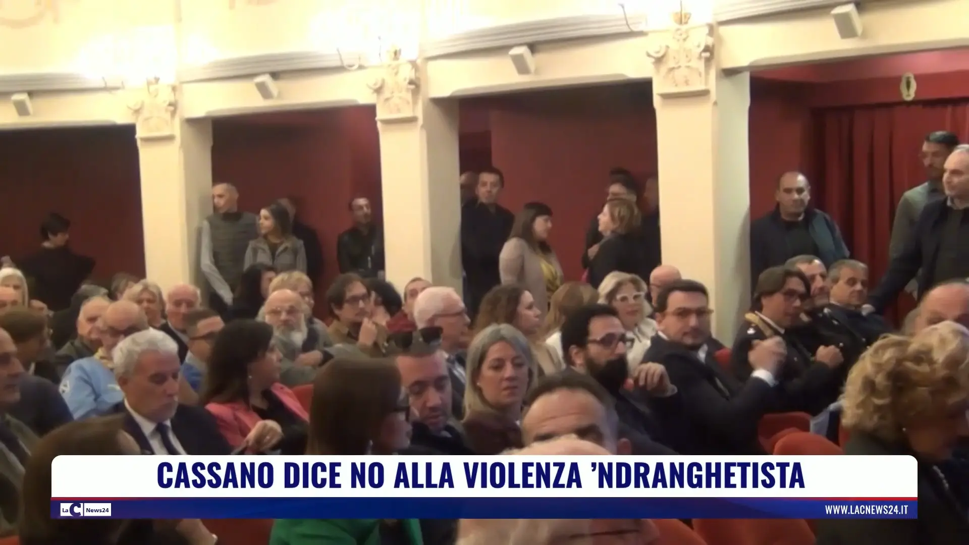 Cassano dice No alla violenza 'ndranghetista