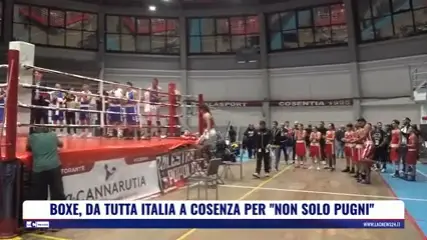 Boxe, da tutta Italia a Cosenza per \"Non solo pugni\"