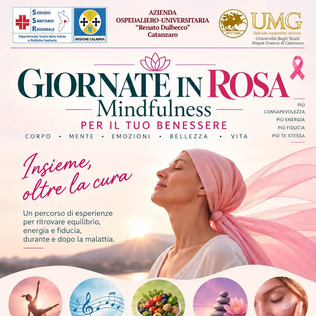Al Policlinico “Mater Domini” tornano le “Giornate in Rosa”: la cura oncologica che guarda al benessere della persona\n
