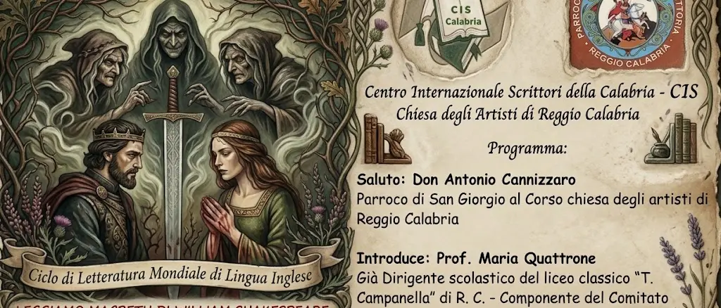 Shakespeare e i tormenti del potere in un incontro dedicato a Macbeth ed alla grande letteratura\n