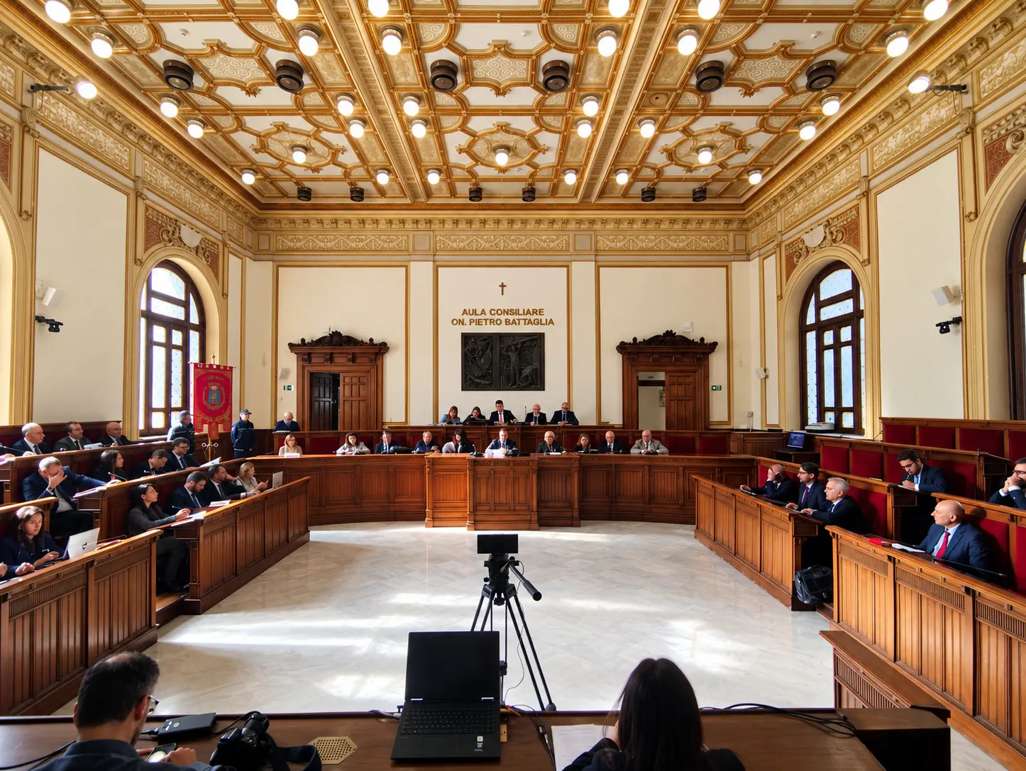Al via il Consiglio comunale tra il cordoglio per Siviglia e Gambello e i temi caldi della sanità\n