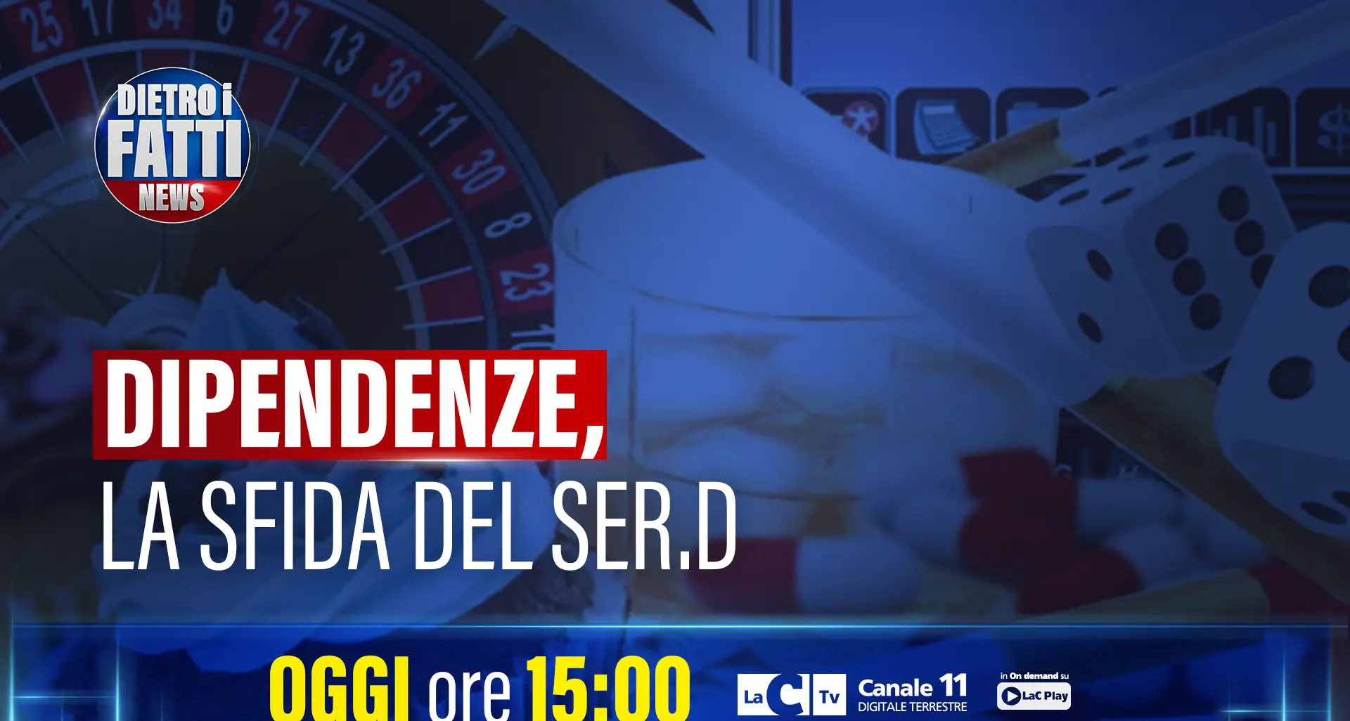 Dal gioco d’azzardo alle dipendenze digitali, a LaC il confronto su rischi e percorsi di recupero\n