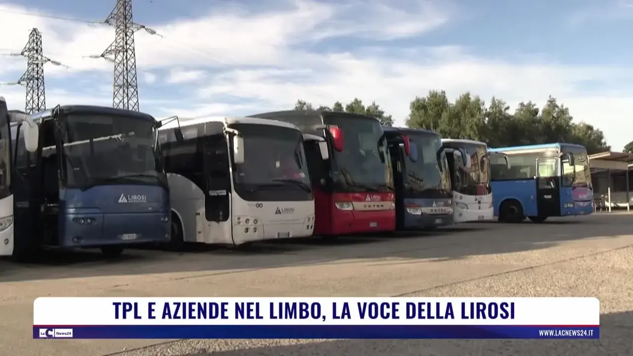 Tpl e aziende nel limbo, la voce della Lirosi