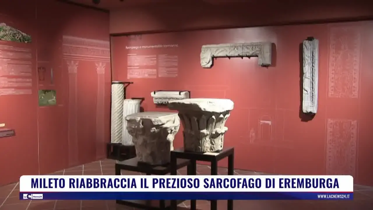 Mileto riabbraccia il prezioso sarcofago di Eremburga