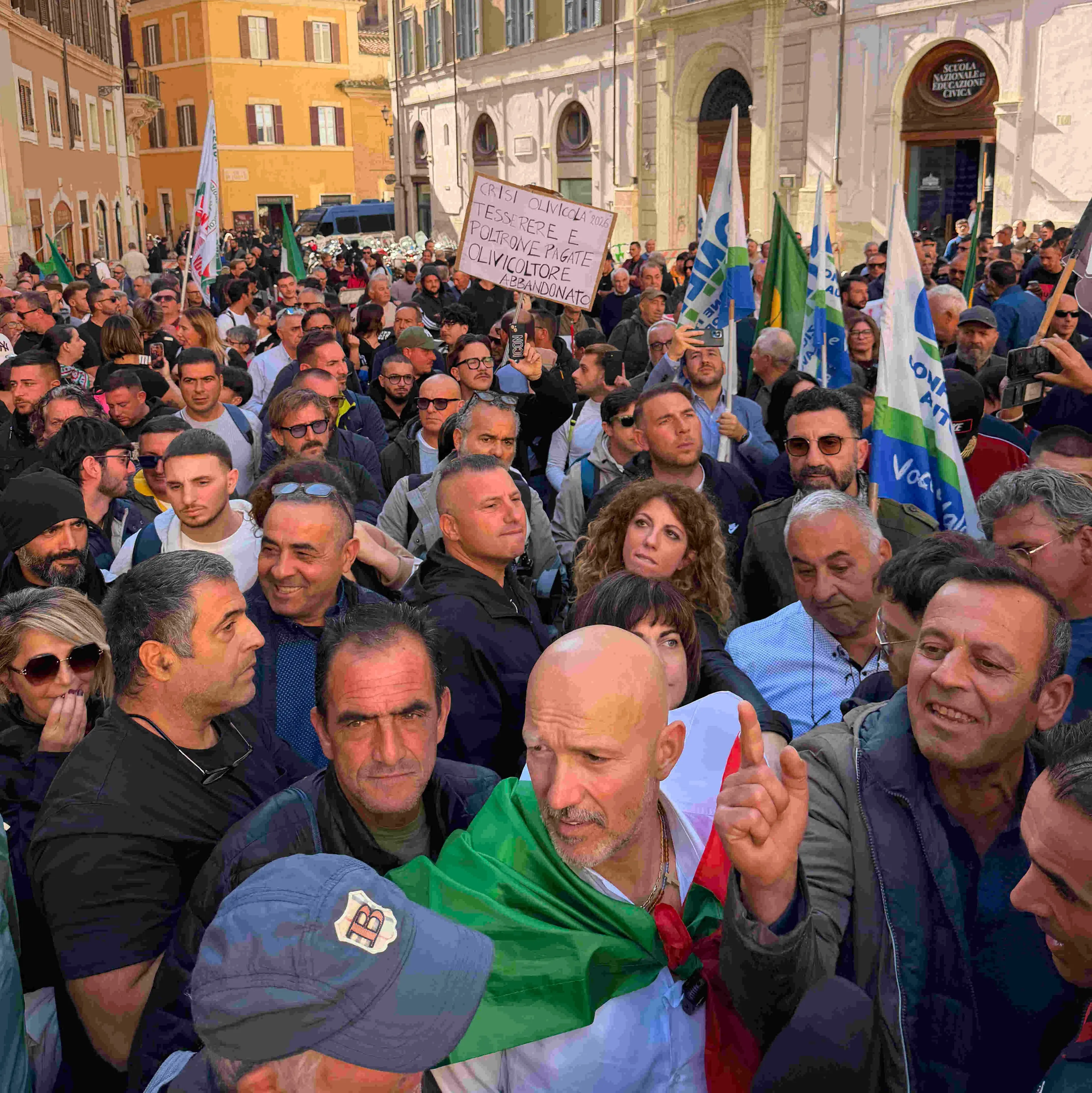 Agricoltori a Roma, il Movimento popolare nazionale al Governo: «Il vostro silenzio griderà vendetta nelle urne»
