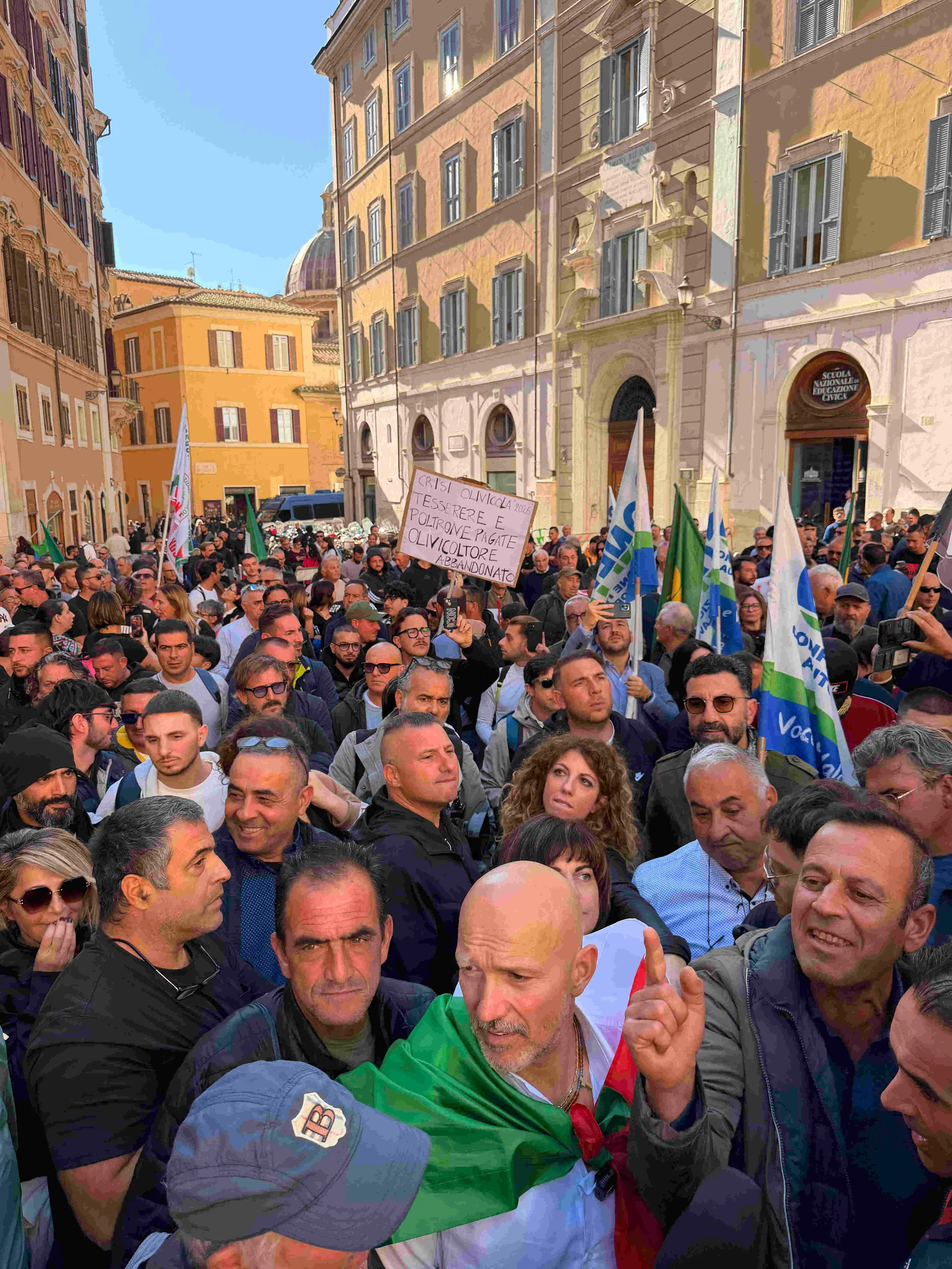 Agricoltori a Roma, il Movimento popolare nazionale al Governo: «Il vostro silenzio griderà vendetta nelle urne»