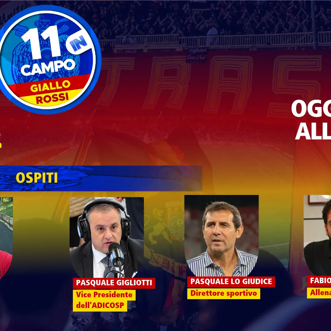 Catanzaro, il pari di Benevento e l'esordio di Mignani al centro di 11 in Campo GialloRossi\n