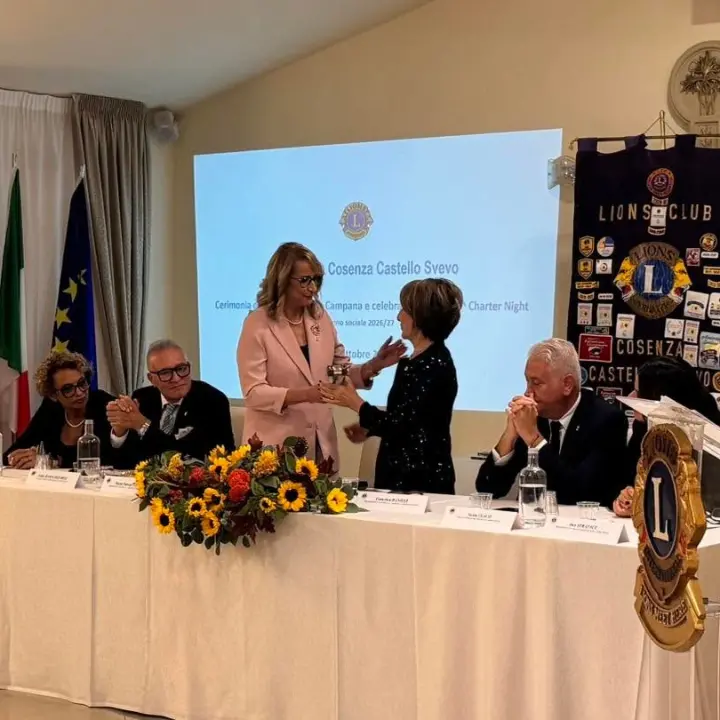 Cosenza, Maria Patrizia Florio nuova presidente del Lions Club Castello Svevo\n