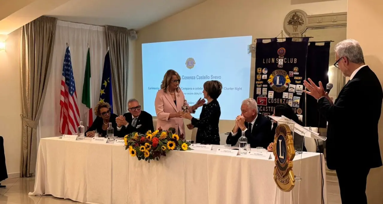 Cosenza, Maria Patrizia Florio nuova presidente del Lions Club Castello Svevo\n
