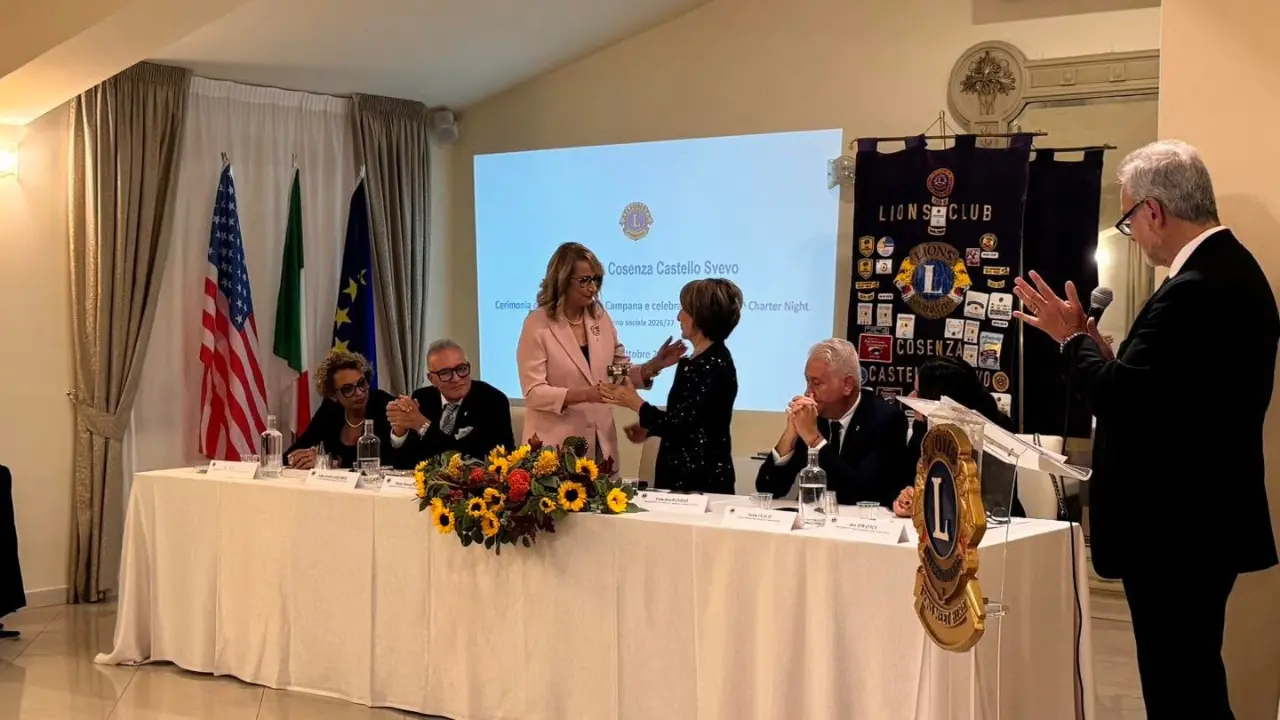 Cosenza, Maria Patrizia Florio nuova presidente del Lions Club Castello Svevo\n