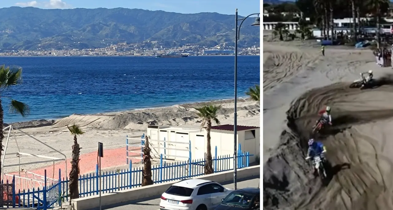 Gare di motocross sulla spiaggia di Catona, Legambiente chiede lo stop: «Non è una pista, ma un ecosistema fragile da proteggere»\n