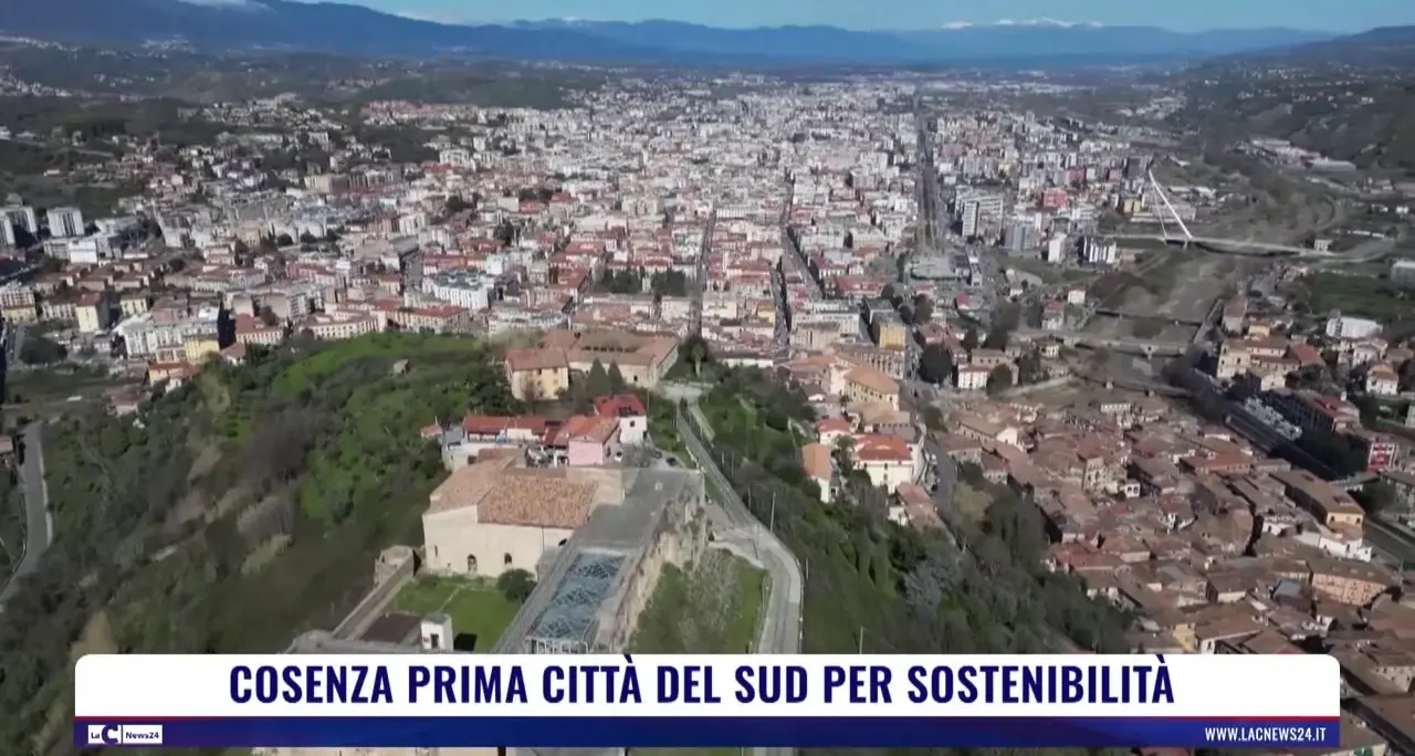 Cosenza, prima città del sud per sostenibilità