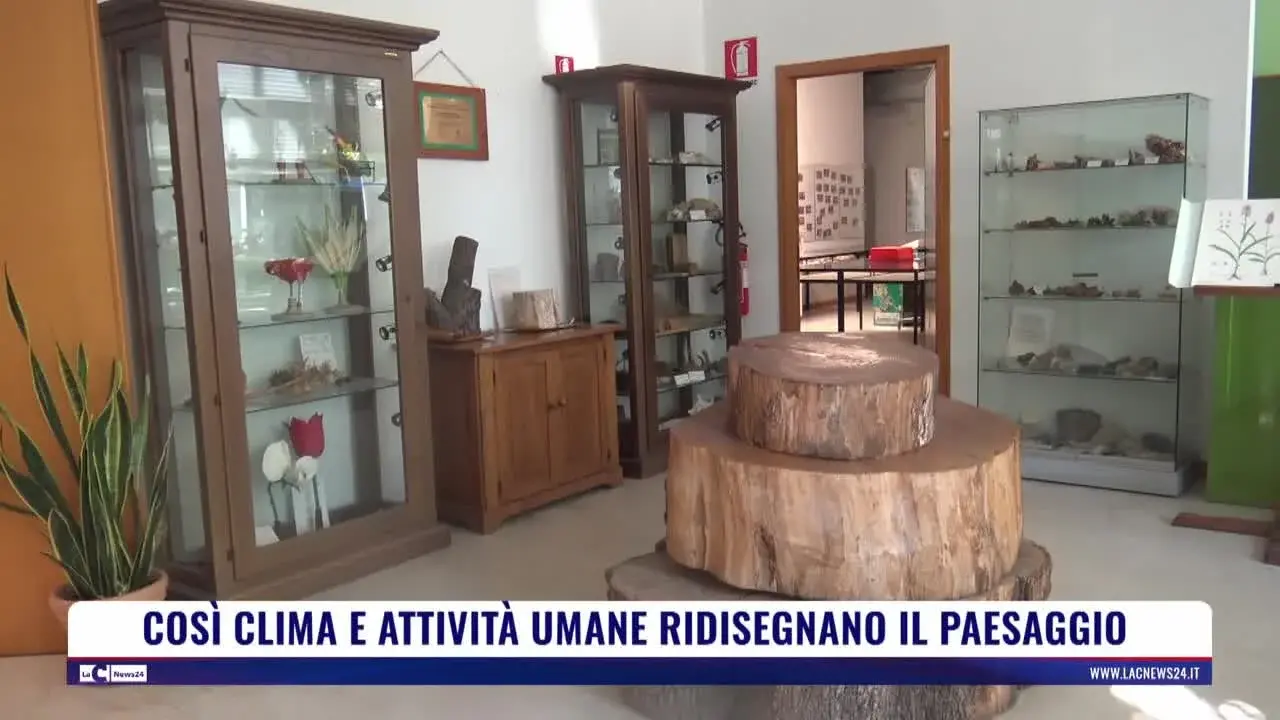 Così clima e attività umane ridisegnano il paesaggio