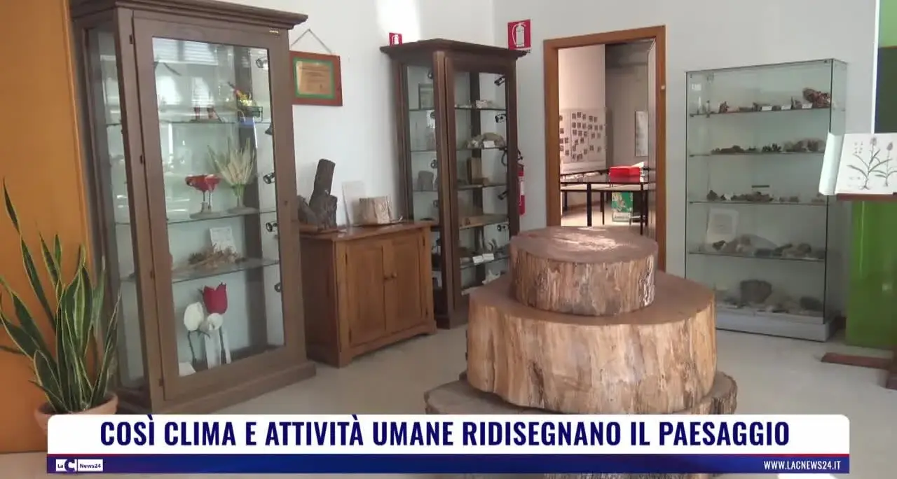 Così clima e attività umane ridisegnano il paesaggio