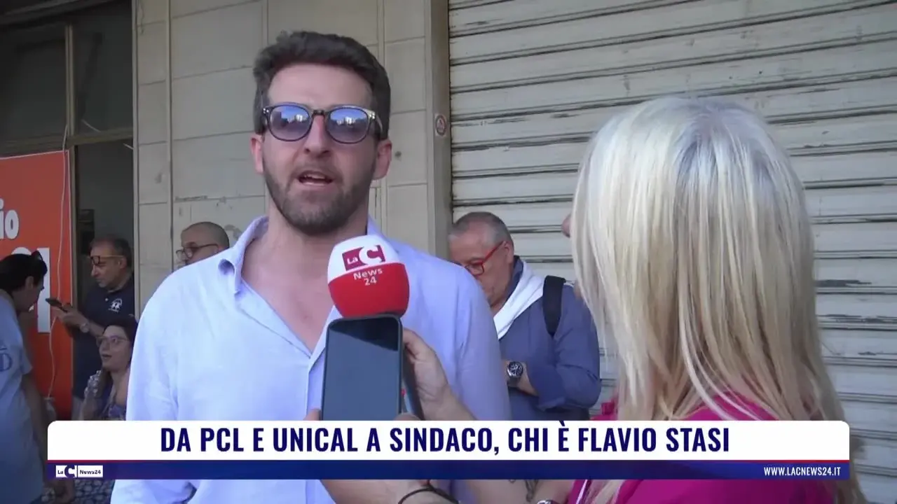 Da Pcl e Unical a sindaco, chi è Flavio Stasi