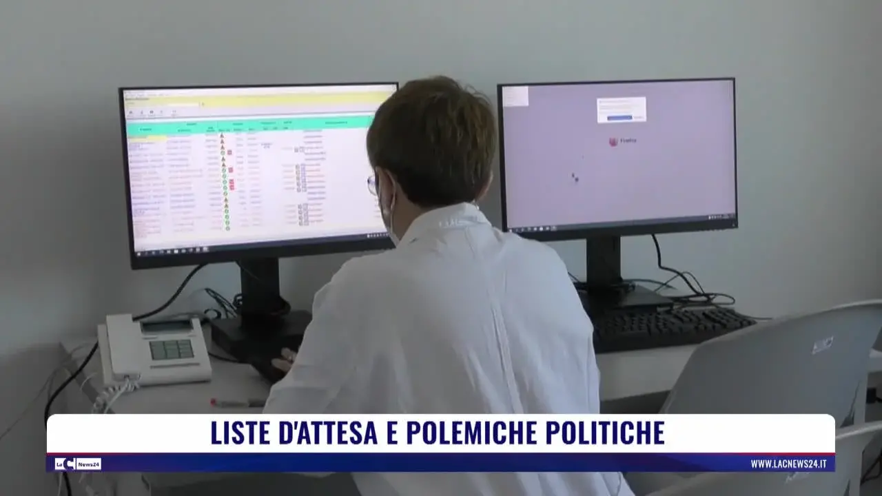 Liste d'attesa e polemiche politiche