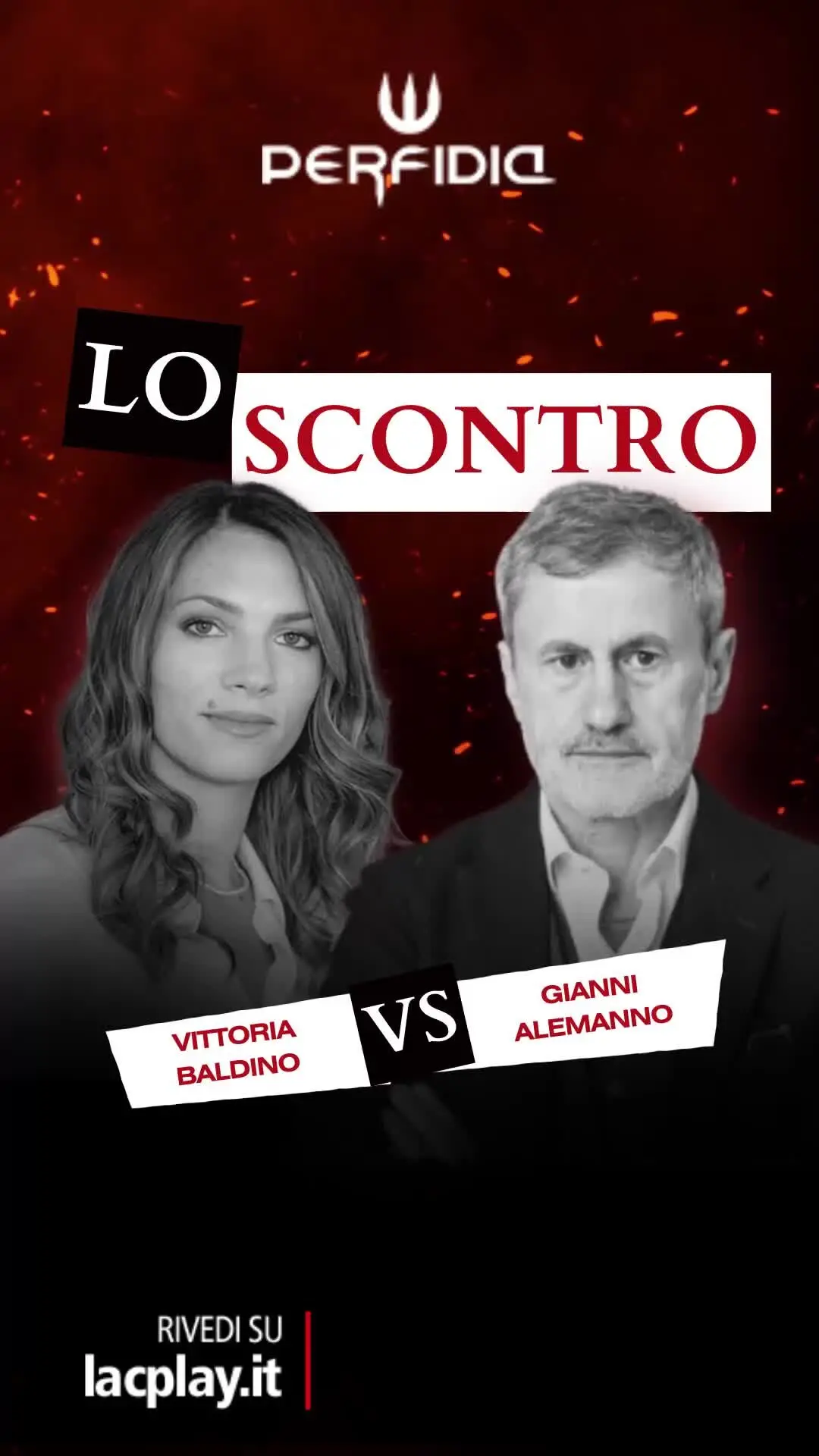 Scontro Baldino-Alemanno a Perfidia