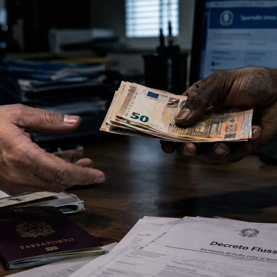 Mafia nella Sibaritide, l’affare dei click day: 2.500 euro per un nulla osta. Il ruolo degli imprenditori: «Mangiamo tutti»\n