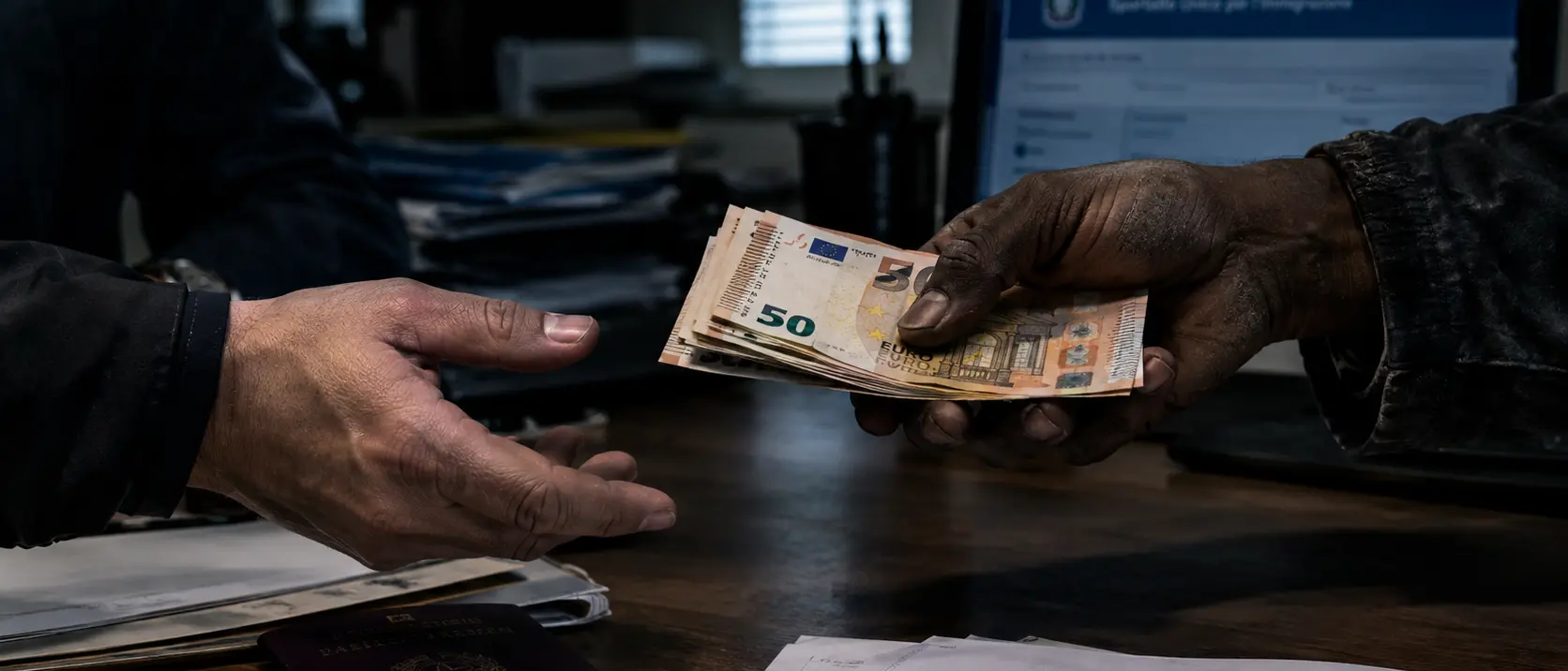 Mafia nella Sibaritide, l’affare dei click day: 2.500 euro per un nulla osta. Il ruolo degli imprenditori: «Mangiamo tutti»\n