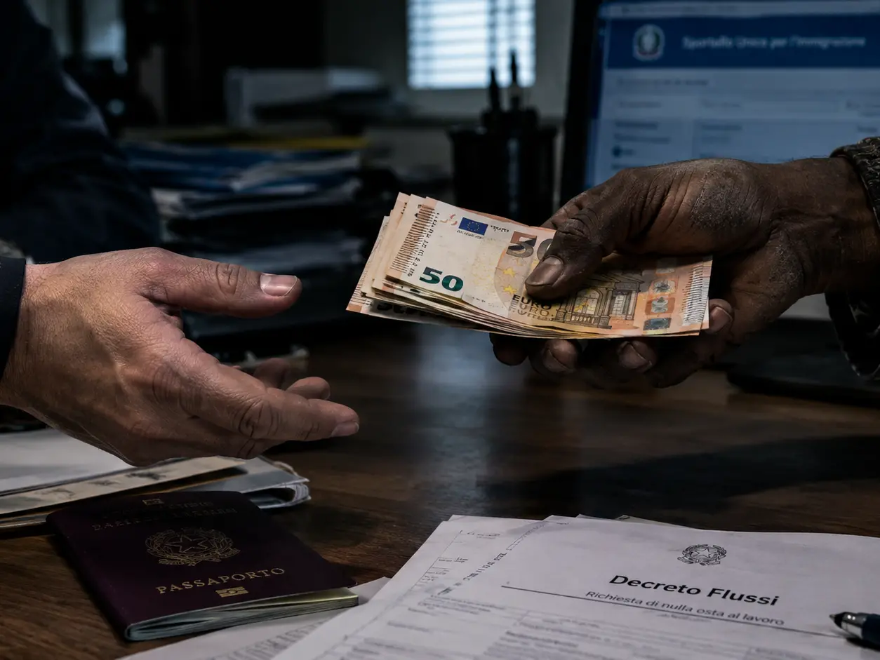 Mafia nella Sibaritide, l’affare dei click day: 2.500 euro per un nulla osta. Il ruolo degli imprenditori: «Mangiamo tutti»