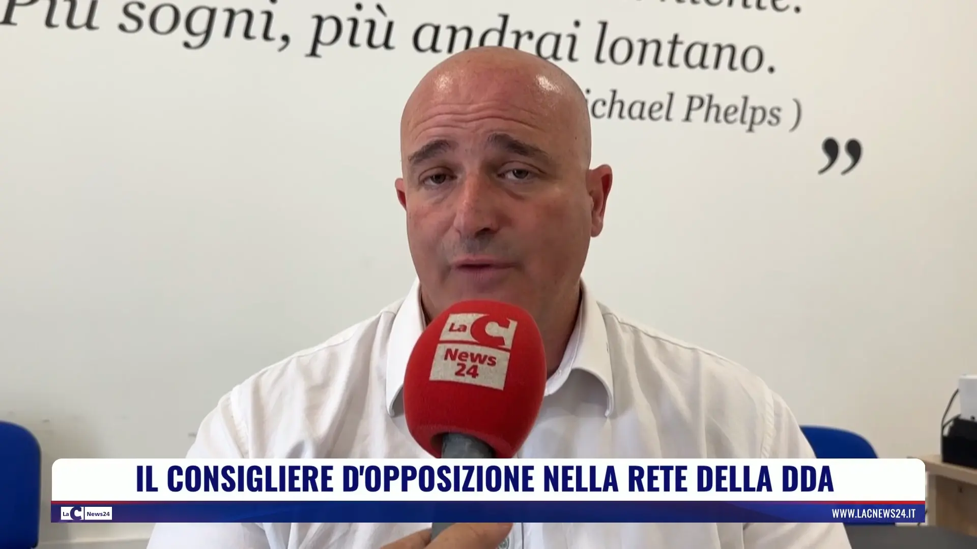 Il consigliere d'opposizione nella rete della Dda