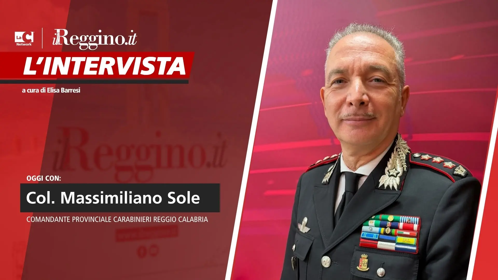 Prossimità, vicinanza quotidiana, conoscenze investigative e un imperativo nel bagaglio del Colonnello Sole: «Bisogna essere credibili, coerenti, empatici» - VIDEO\n