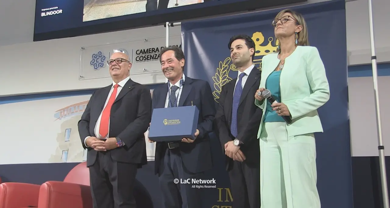 Imprese Storiche, la Camera di Commercio di Cosenza premia la longevità aziendale\n