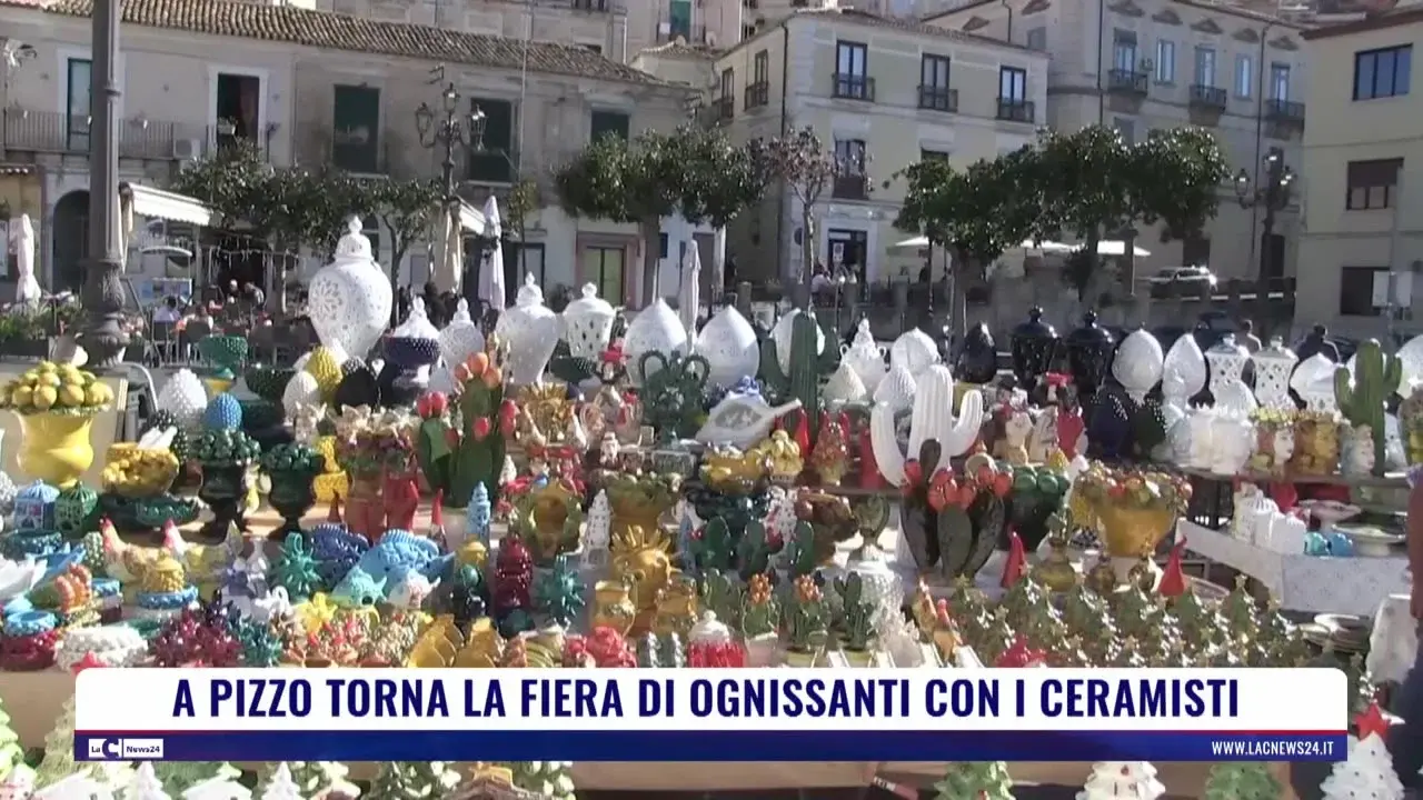 A Pizzo torna la fiera di Ognissanti con i ceramisti