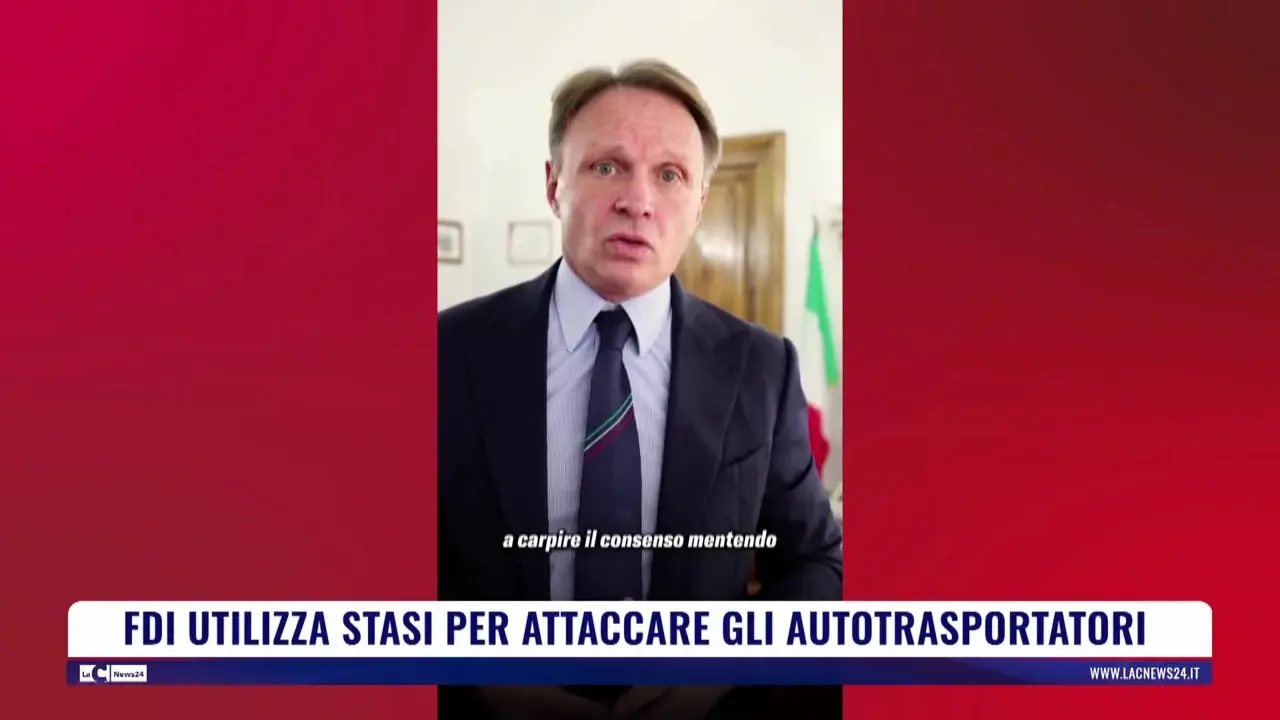 FDI utilizza Stasi per attaccare gli autotrasportatori