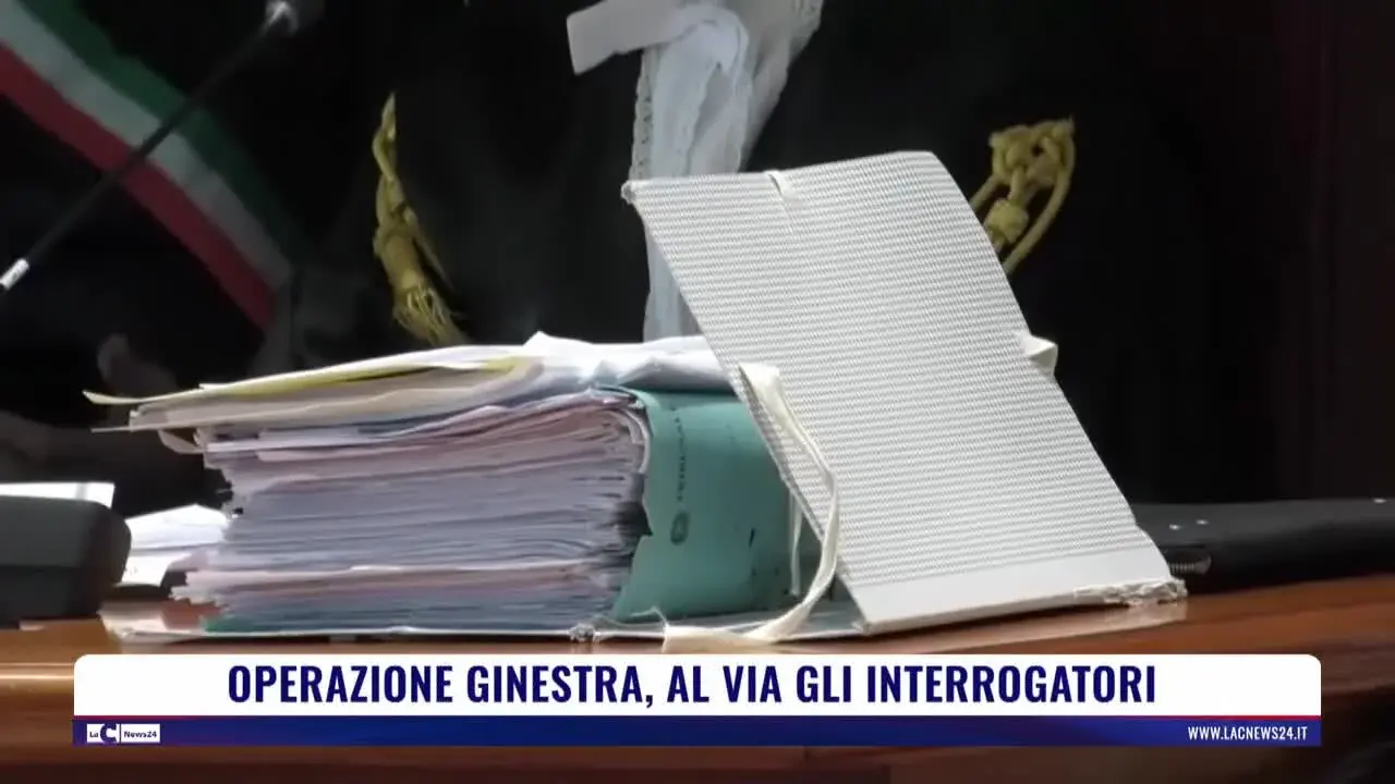Operazione Ginestra, al via gli interrogatori