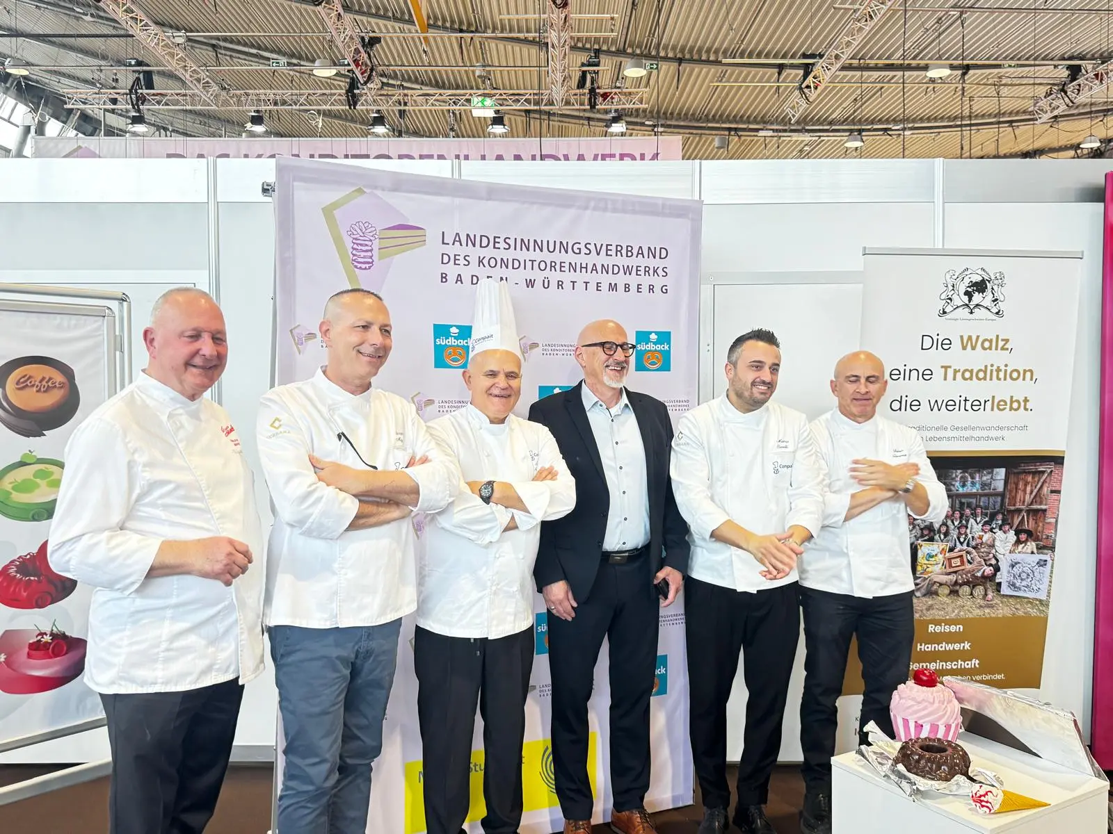 Il ministro tedesco Dörfliger stregato dai maestri di Conpait: la pasticceria italiana trionfa a Südback 2026\n
