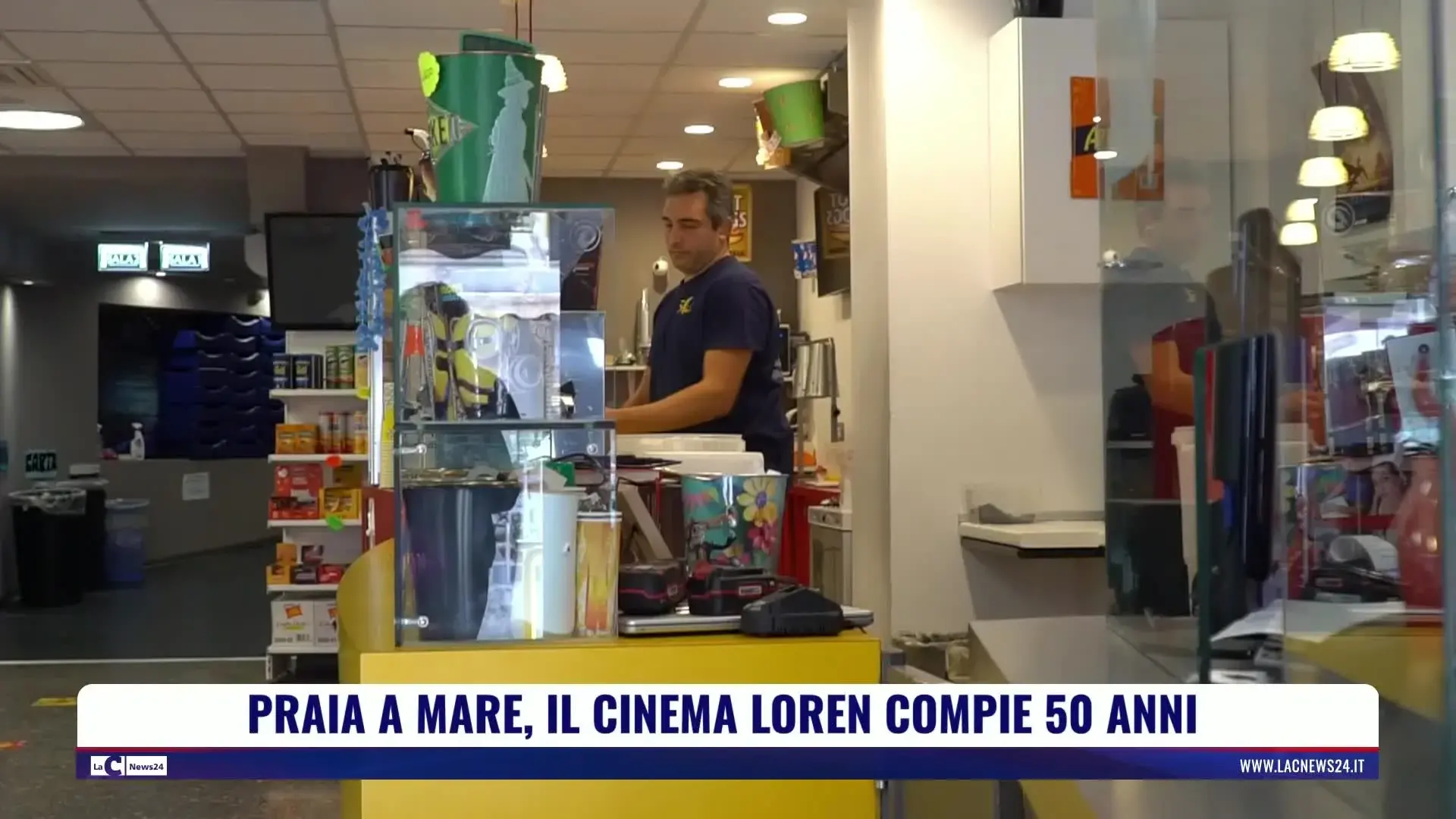 Praia a Mare, il cinema Loren compie 50 anni.