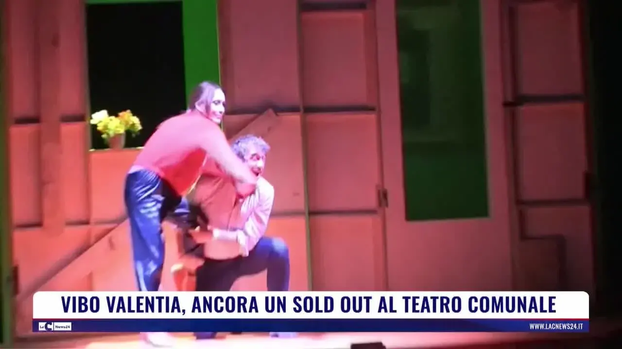 Vibo Valentia, ancora un sold out al teatro comunale