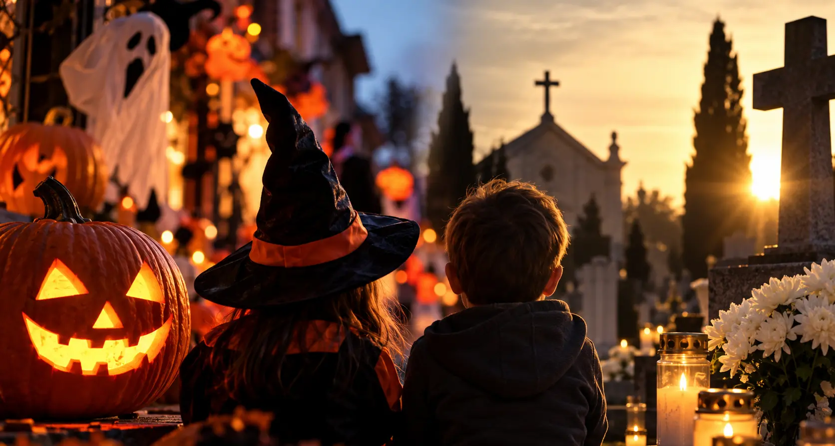 <p><span style=\"color:hsl(0, 75%, 60%);\">Halloween</span> e il tramonto delle nostre radici: quando il consumismo prende il posto della fede</p>