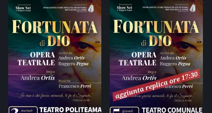 Al via l’allestimento per l’opera “Fortunata di Dio – La storia di Natuzza Evolo” a Catanzaro e Vibo Valentia\n