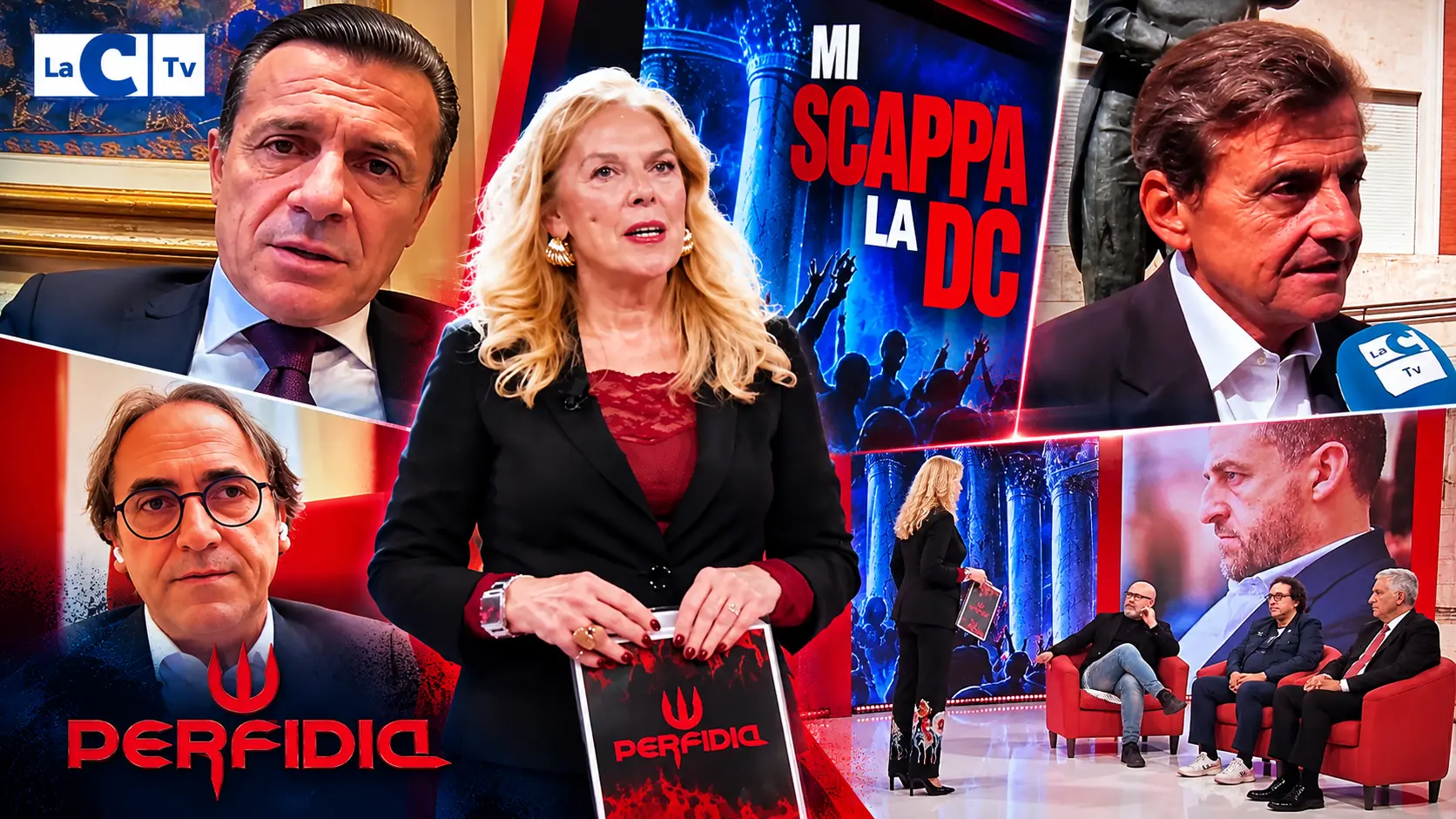 <p>Il caso Stasi a Perfidia: Bonelli lo difende, il <span style=\"color:hsl(0, 75%, 60%);\">M5S inchiodato al silenzio</span>. Cateno De Luca seppellisce il campo largo e scomunica Vannacci</p>