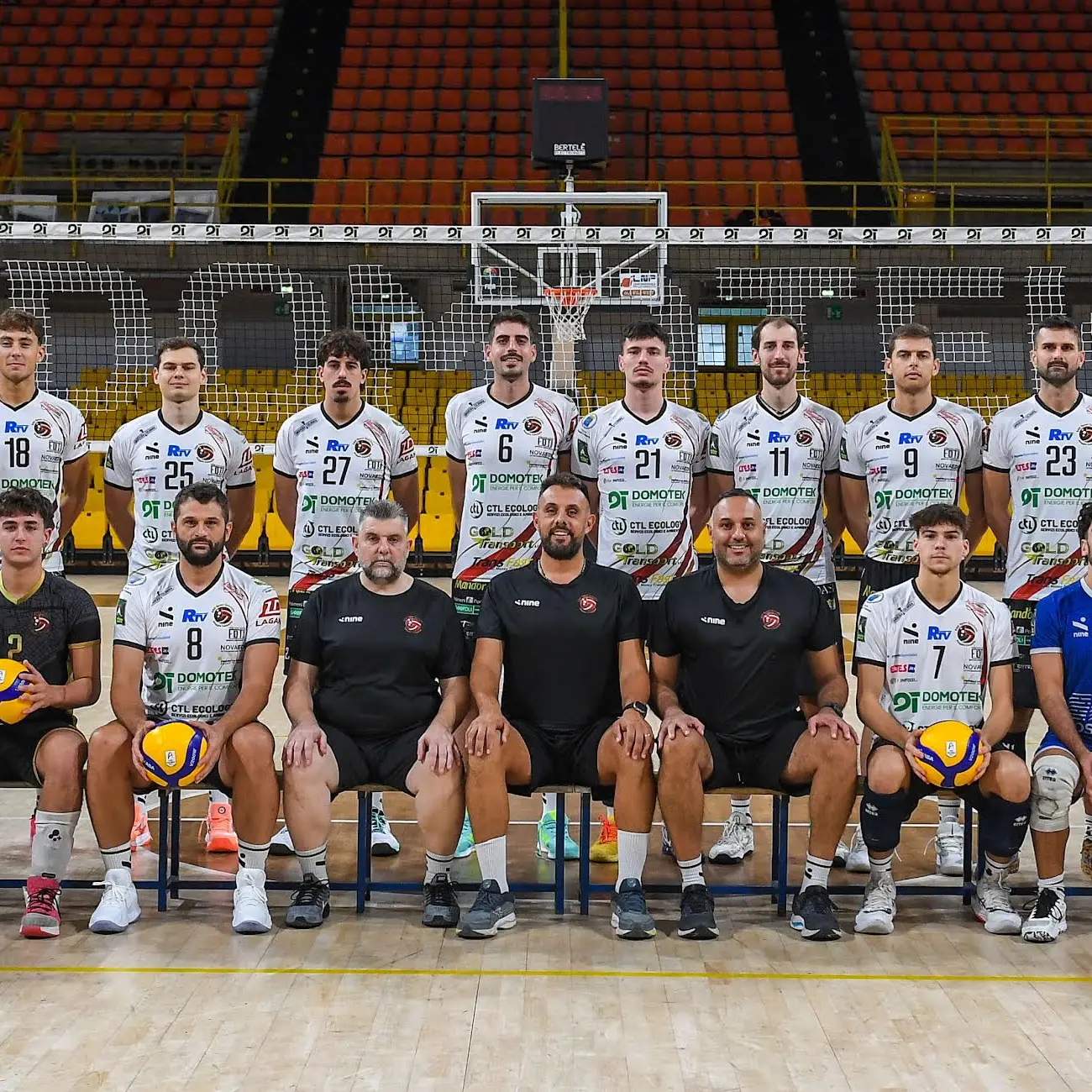 Domotek, sfida al top: a Grottazzolina serve l'impresa. Diretta su DAZN\n