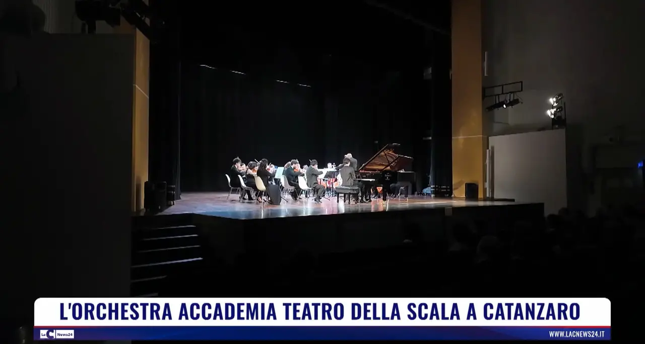 L'orchestra Accademia Teatro della Scala a Catanzaro