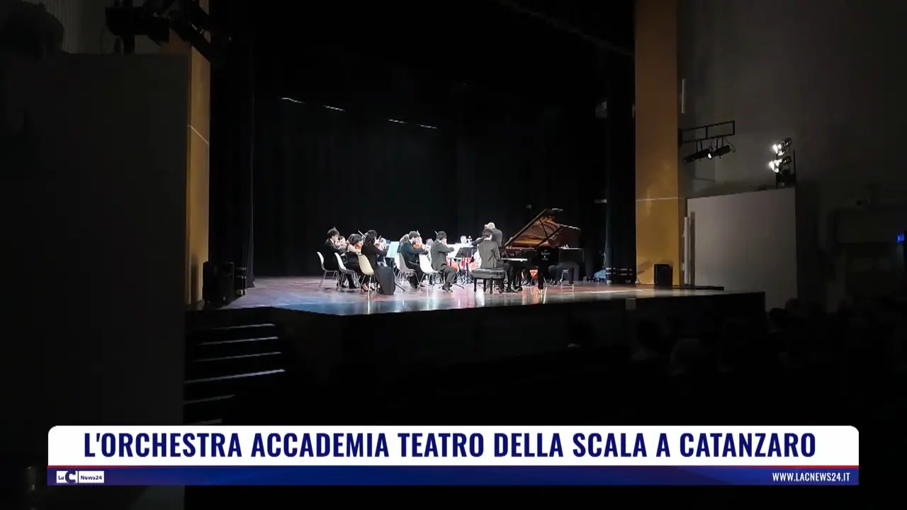 L'orchestra Accademia Teatro della Scala a Catanzaro