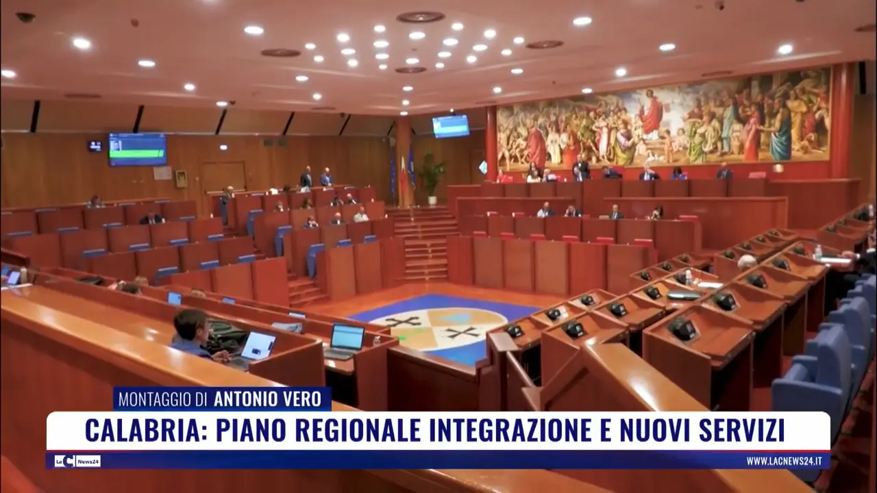 Calabria: piano regionale integrazione e nuovi servizi