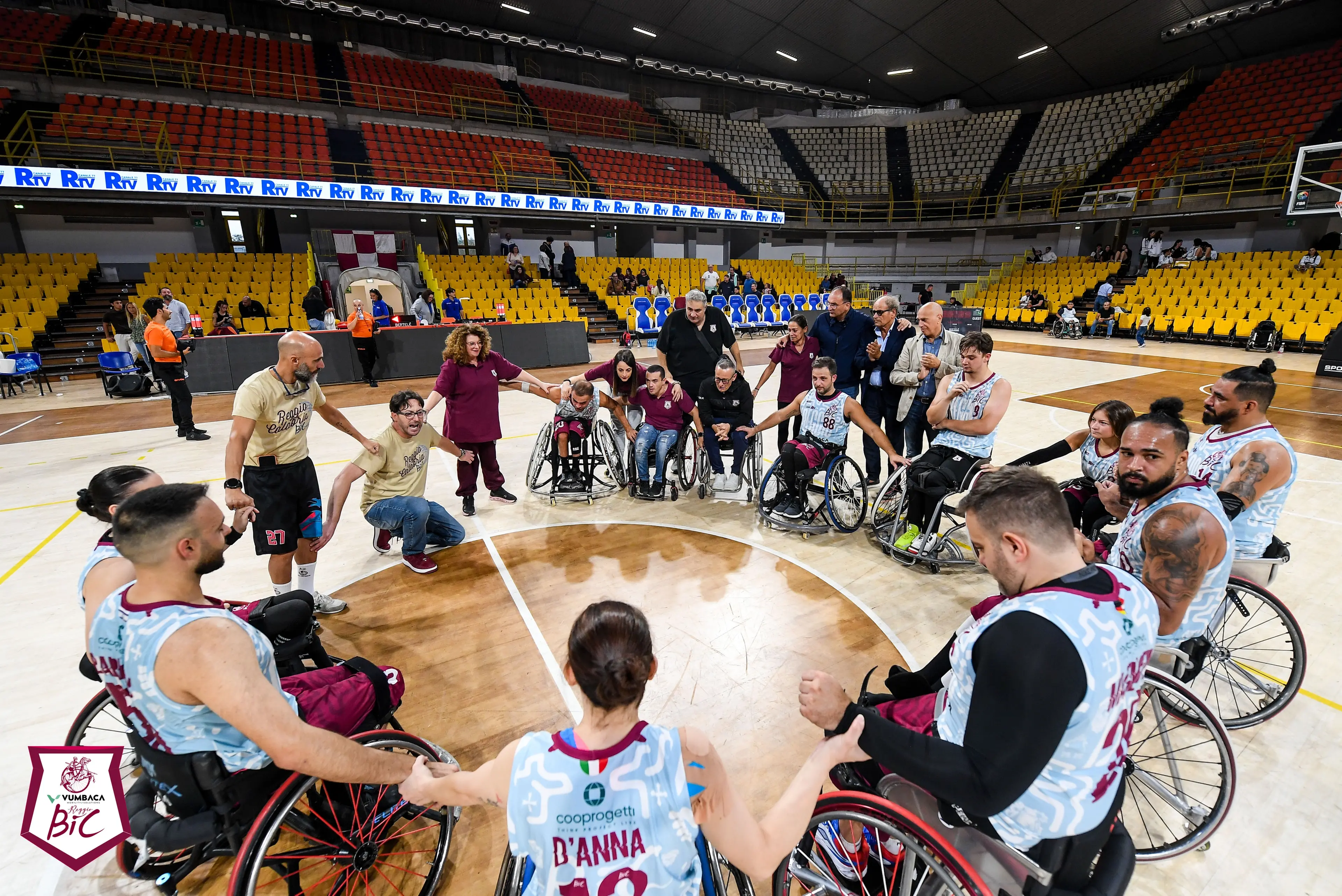Basket in carrozzina, la Vumbaca Reggio BiC si arrende alla Briantea Cantù\n