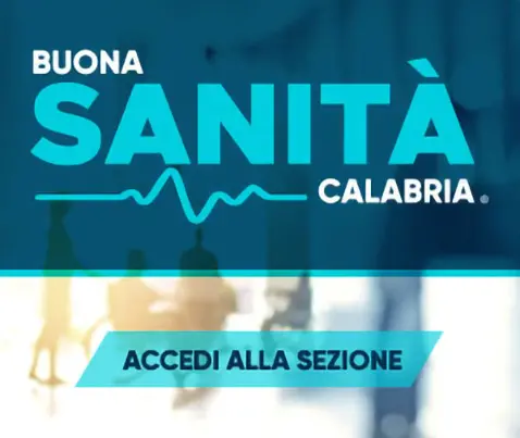 Buona sanità Calabria Banner Teaser